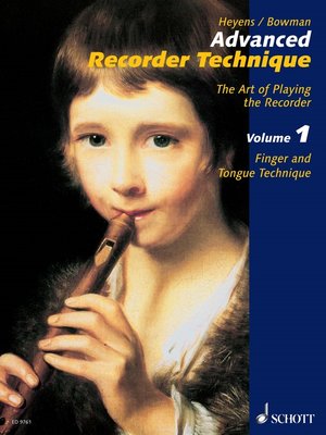 cover image of Advanced Recorder Technique